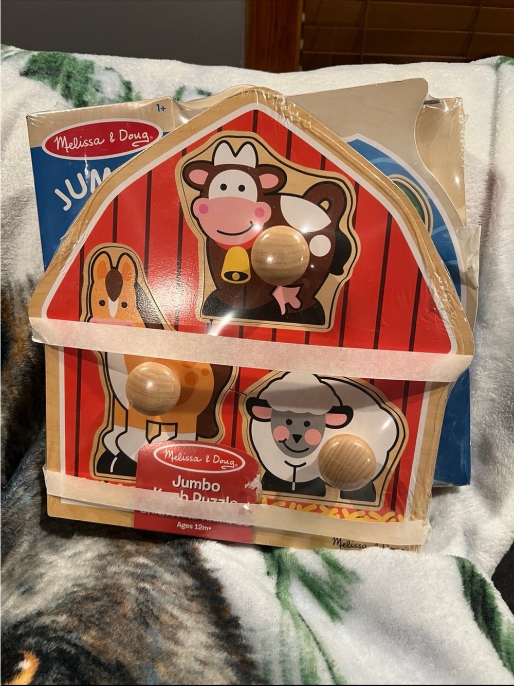 Melissa & Doug Wooden Puzzles lot of 3